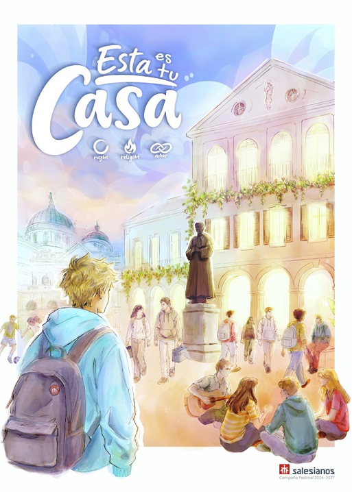 Cartel de referencia de la campaña pastoral Esta es tu casa