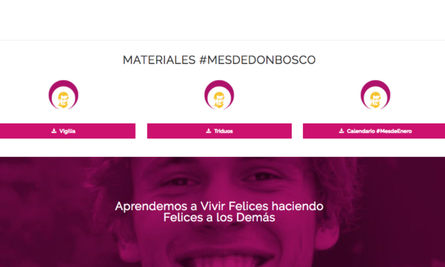 La web ‘Ven y Verás’ ofrece recursos para vivir la fiesta de Don Bosco