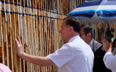 El Rector Mayor visita la frontera entre Estados Unidos y México