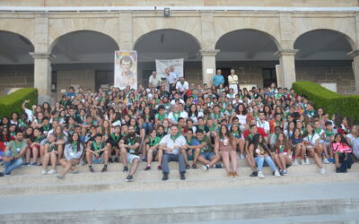 El Rector Mayor se fue de campamento