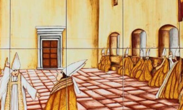 El primer cónclave no fue en Roma