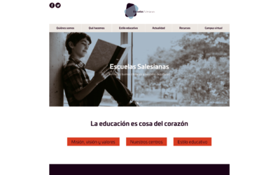 Presentación de la nueva web de Escuelas Salesianas