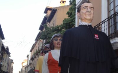 Don Bosco se estrena con la comparsa de Gigantes y Cabezudos de Alcalá de Henares