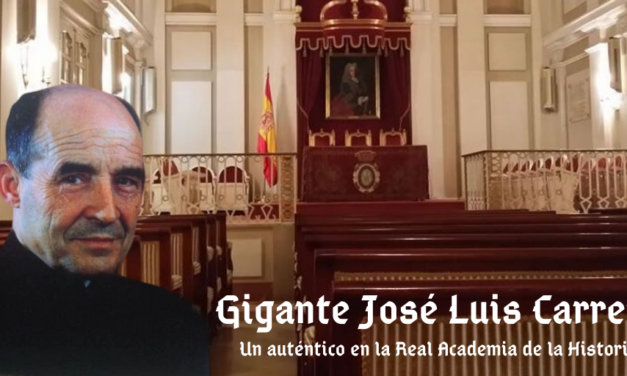 Gigante José Luis Carreño: Un auténtico en la Real Academia de la Historia