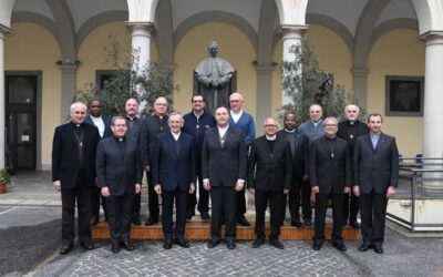 El actual Consejo General y el Rector Mayor de los Salesianos celebran su última reunión