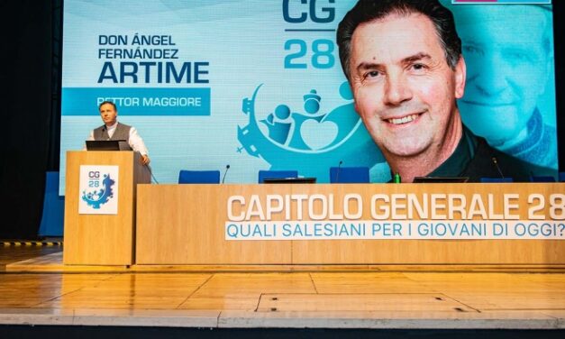 GC28: El Rector Mayor anima a los salesianos a «seguir siendo educadores y evangelizadores de los jóvenes con fe y esperanza»
