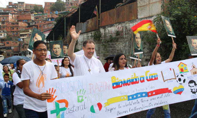 Rector Mayor visita Venezuela animando a presencias salesianas en un momento sociopolítico complejo