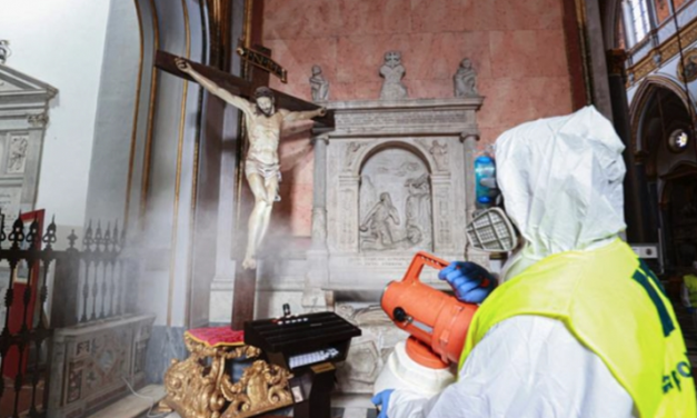 La lejía mata al virus, pero también …