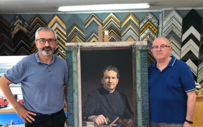 David Pastor Corbí, pintor: «Don Bosco forma parte del paisaje de los jóvenes»