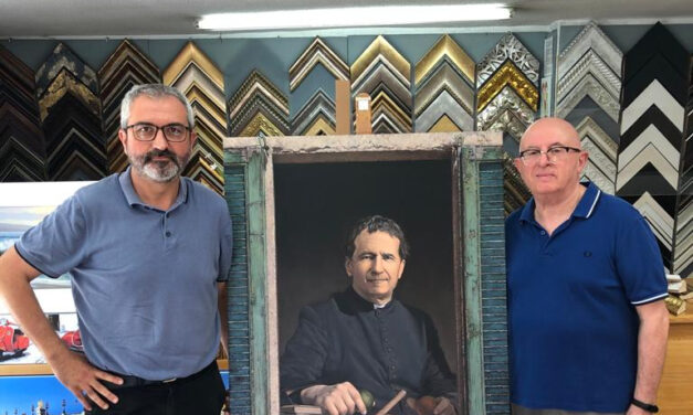 David Pastor Corbí, pintor: «Don Bosco forma parte del paisaje de los jóvenes»