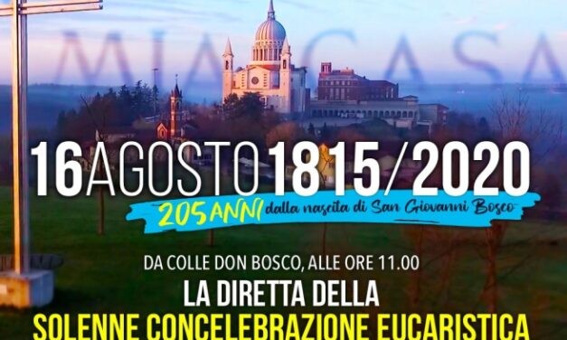 Misa en directo por el 205° cumpleaños de Don Bosco