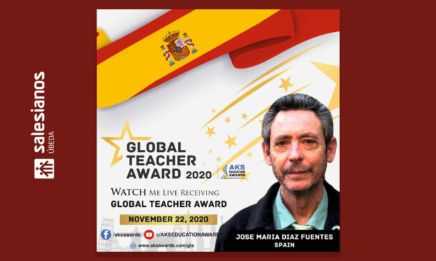 Reconocimiento internacional a José María Díaz, docente de Salesianos Úbeda, en los prestigiosos Global Teacher Awards