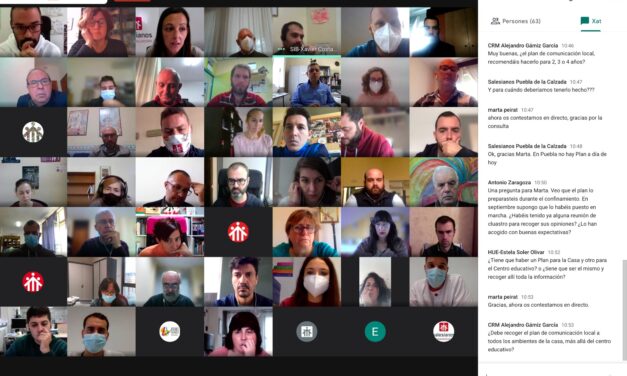 La comunicación salesiana en España avanza en el plan de formación para comunicar en tiempos de Covid
