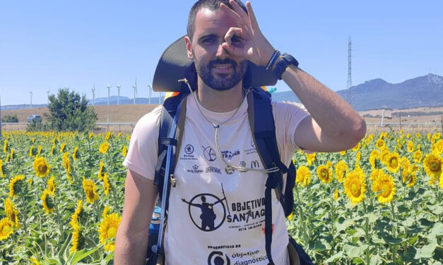 Pedro Hidalgo, antiguo alumno de Salesianos Algeciras, recorre 1300 kilómetros por una causa solidaria