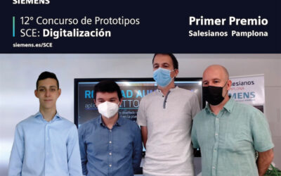 Salesianos Pamplona gana el Concurso Nacional de Prototipos de SIEMENS