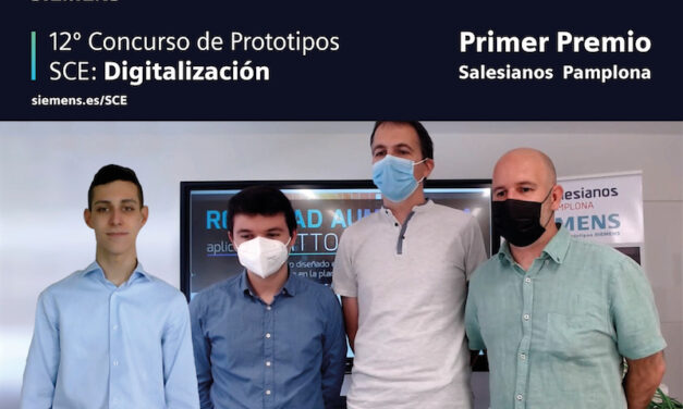 Salesianos Pamplona gana el Concurso Nacional de Prototipos de SIEMENS