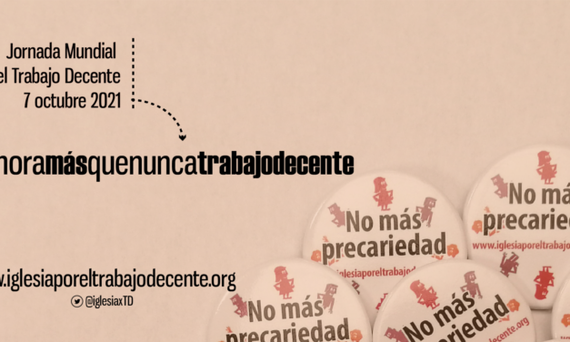 #IglesiaporelTrabajoDecente