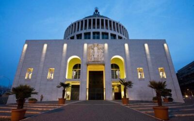 La Basílica de Don Bosco en Roma se convierte en un comedor para los pobres por Navidad