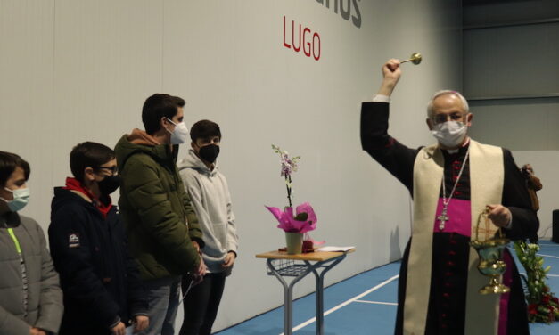 Inauguración del nuevo pabellón deportivo “José Quintero” en Salesianos Lugo