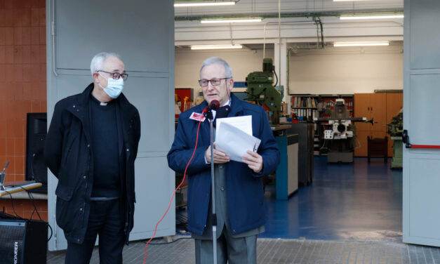 Salesianos Terrassa inaugura nuevos talleres de mecánica y electricidad
