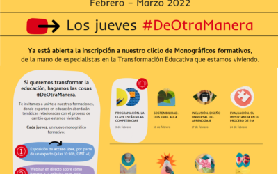 Edebé presenta el ciclo: Monográficos formativos #DeOtraManera