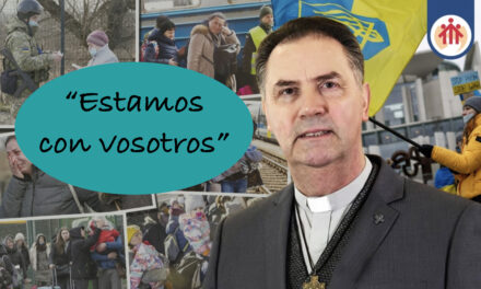“Estamos con vosotros”, carta del Rector Mayor por la guerra en Ucrania