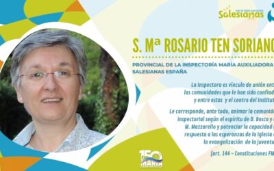 Sor Mª Rosario Ten Soriano, nueva inspectora de las salesianas de España