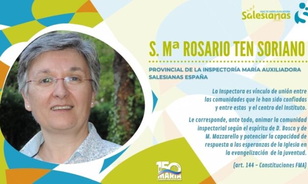 Sor Mª Rosario Ten Soriano, nova inspectora de les salesianes d’Espanya