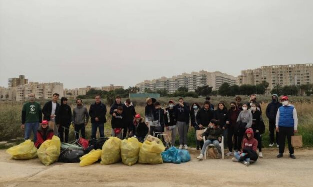 Salesians El Campello retira més de 250 quilos de residus gràcies al projecte “Mars circulars”