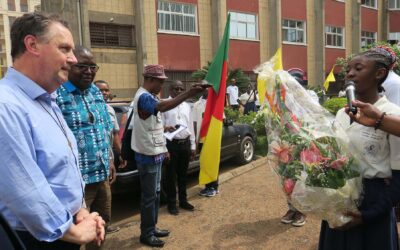 El Rector Mayor en Camerún, con su pensamiento en Ucrania