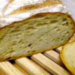 El pedazo de pan blanco