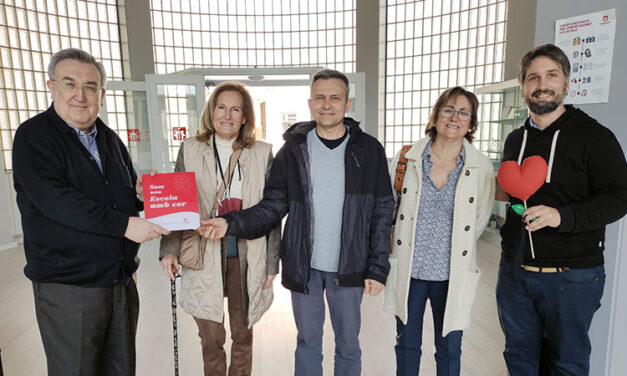 Cáritas Barcelona reconoce como «Escuela con corazón» a Salesianos Sarrià