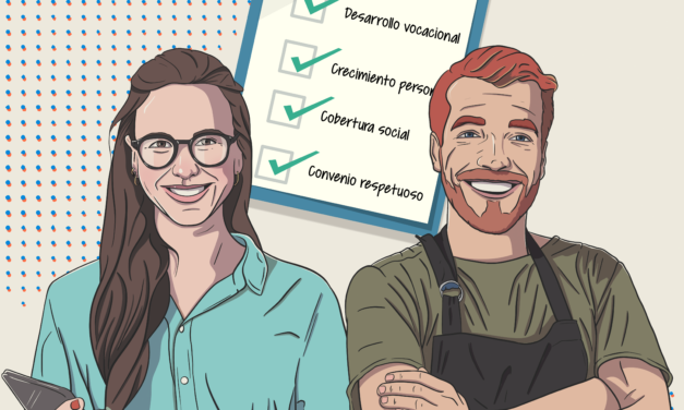 Trabajo digno hacia la búsqueda de oportunidades laborales reales para personas jóvenes