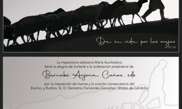 Córdoba acull l’ordenació sacerdotal del salesià Bernabé Arjona Cañas