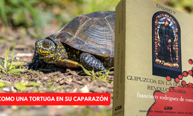 COMO UNA TORTUGA EN SU CAPARAZÓN