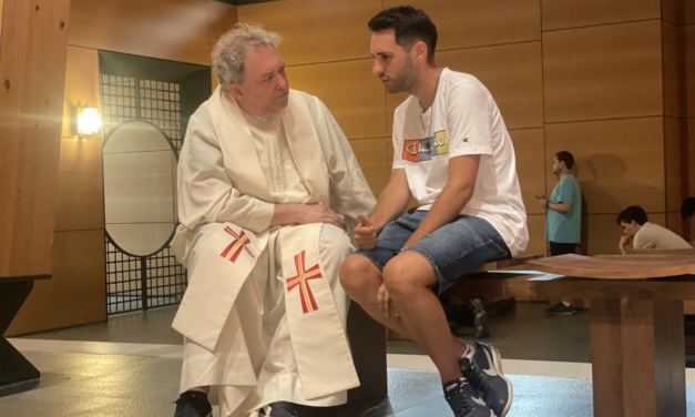 Els joves del Campobosco viuen el perdó i la reconciliació amb Déu
