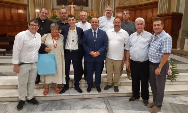 Genzano di Roma acoge la primera profesión como religioso de dos jóvenes salesianos