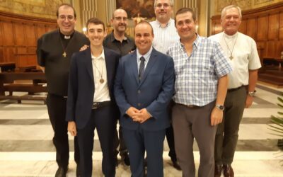 Genzano di Roma acull la primera professió de dos joves salesians com a religiosos