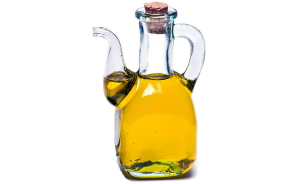La botella de aceite