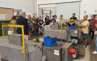 L’Alcalde de Chiclana de la Frontera inaugura els nous cursos de Soldadura i Mecanitzat de Salesians Campano