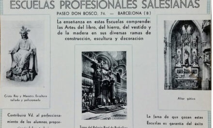 Foto con Historia: Publicidad Escuelas Profesionales en Sarriá