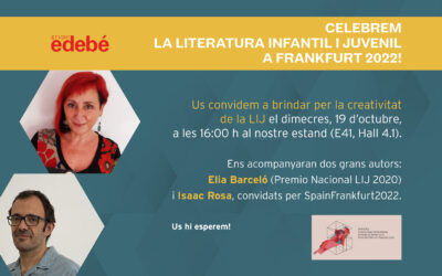 Edebé celebra la literatura infantil i juvenil a Frankfurt 2022