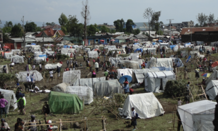 Un nuevo asentamiento de refugiados en torno a la casa salesiana de Ngangi en R. D. del Congo