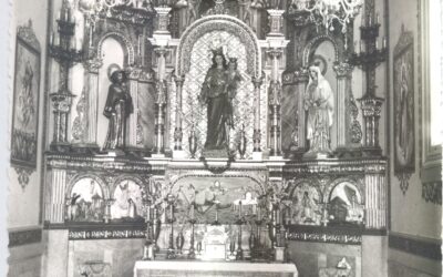 Foto amb història: Altar Maria Auxiliadora a Pozoblanco