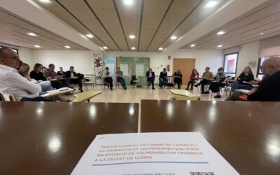 Salesianos, Cáritas y Arrels en Lleida presentan sus propuestas sociales a los partidos políticos de la ciudad