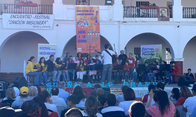 Puebla de la Calzada celebró el festival de música misionera junto a la Archidiócesis de Mérida-Badajoz