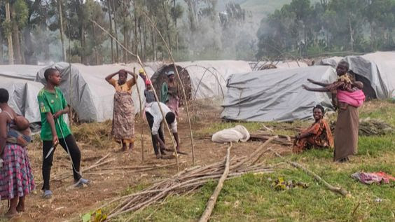La guerra obliga a huir a 5.000 desplazados de Don Bosco Shasha en R. D. Congo