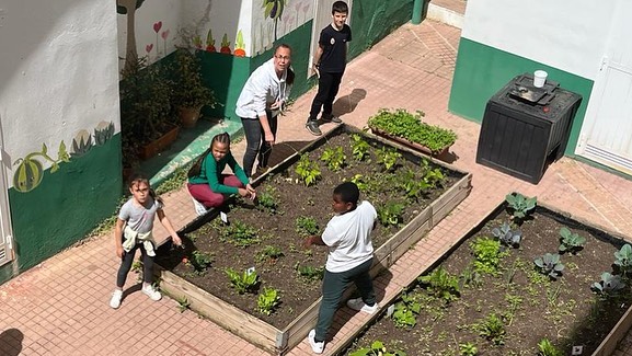 The Salesian School Garden, a space for learning to think and emotional education