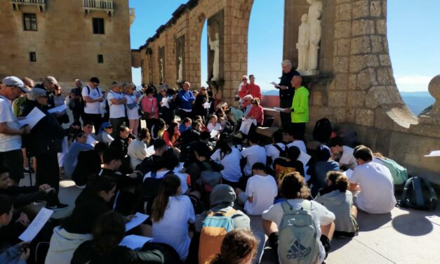 Caminar con el corazón, un mismo sentir de Montserrat a Teror