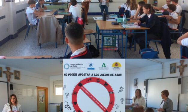 Rota s’uneix en prevenció: No al joc d’atzar entre els joves